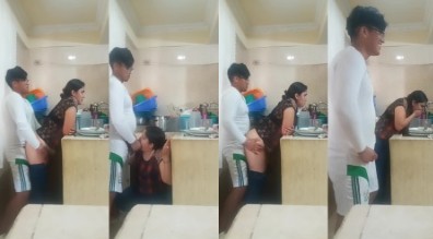 ஜென் Z மகன் அம்மாவை கிச்சனில் சூத்தடிக்கும் செக்ஸ்