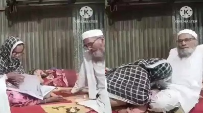 முஸ்லீம் மாமனார் மருமகளை ஊம்பவிடும் போன் வீடியோ