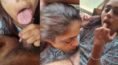 பாண்டிச்சேரி பொண்ணு சுன்னியை ஊம்ப சைகை காட்டுகிறாள்