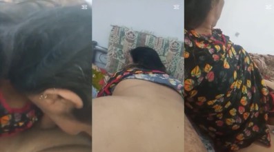 தேசி ஆண்ட்டி வில்லேஜ் பஞ்சாயத் தலைவருடன் அடைக்கலம்