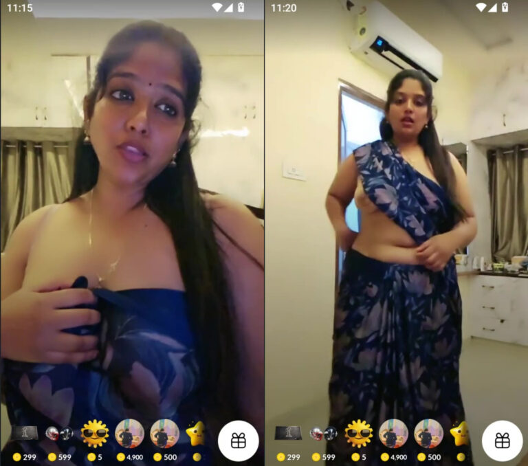 கொழுத்த சினிமா ஆன்டி வீடியோ காலில் டான்ஸ் போடுகிறாள்