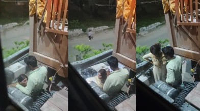 தேசிய நெடுஞ்சாலையில் லாரி டிரைவர் பூலை ஊம்பும் திருநங்கை