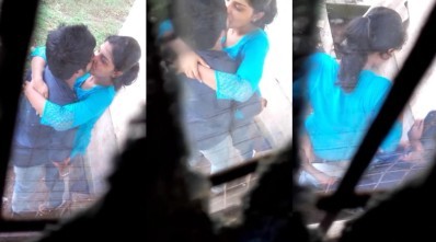 காலேஜ் லவ்வர்ஸ் ரகசிய இடத்தில் கிஸ் அடிக்கும் கசமுசா