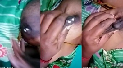 குழந்தை பெத்த அத்தை முலையில் பால் கசிந்தது