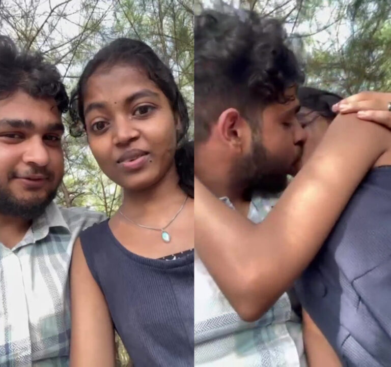 நியூ காலேஜ் லவ்வர்ஸ் மரத்தடியில் மிரட்டலான லிப் லாக்