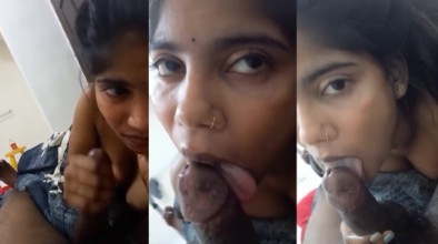 மாமா பொண்ணு சிந்து வீடியோ பார்த்தபடி ஊம்புகிறாள்