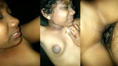 தூங்கும் தங்கை எழுப்பி ஆணுறை போட்டு ஓத்தேன்